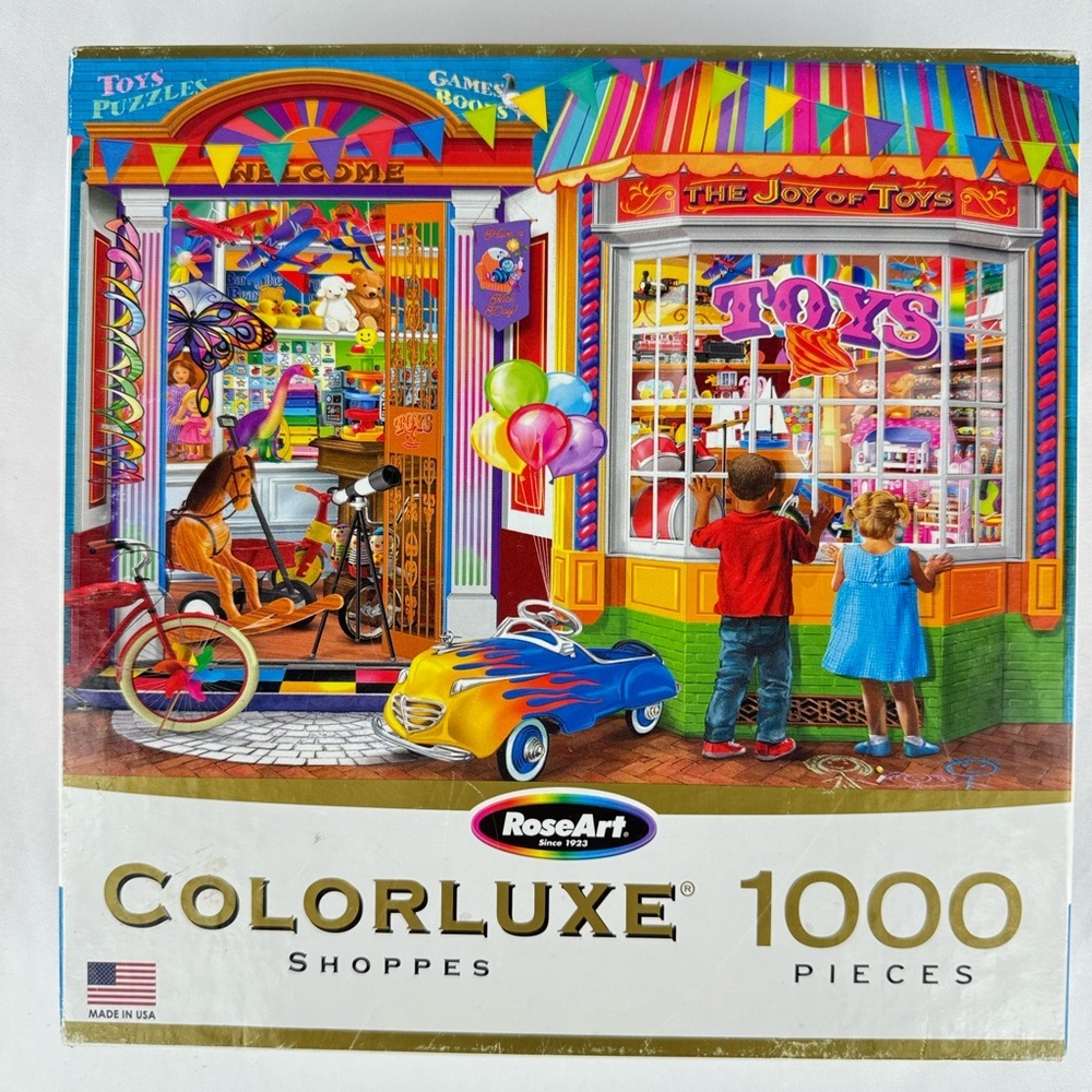 Roseart Colorluxe “Shoppes” 1000 Piece Puzzle